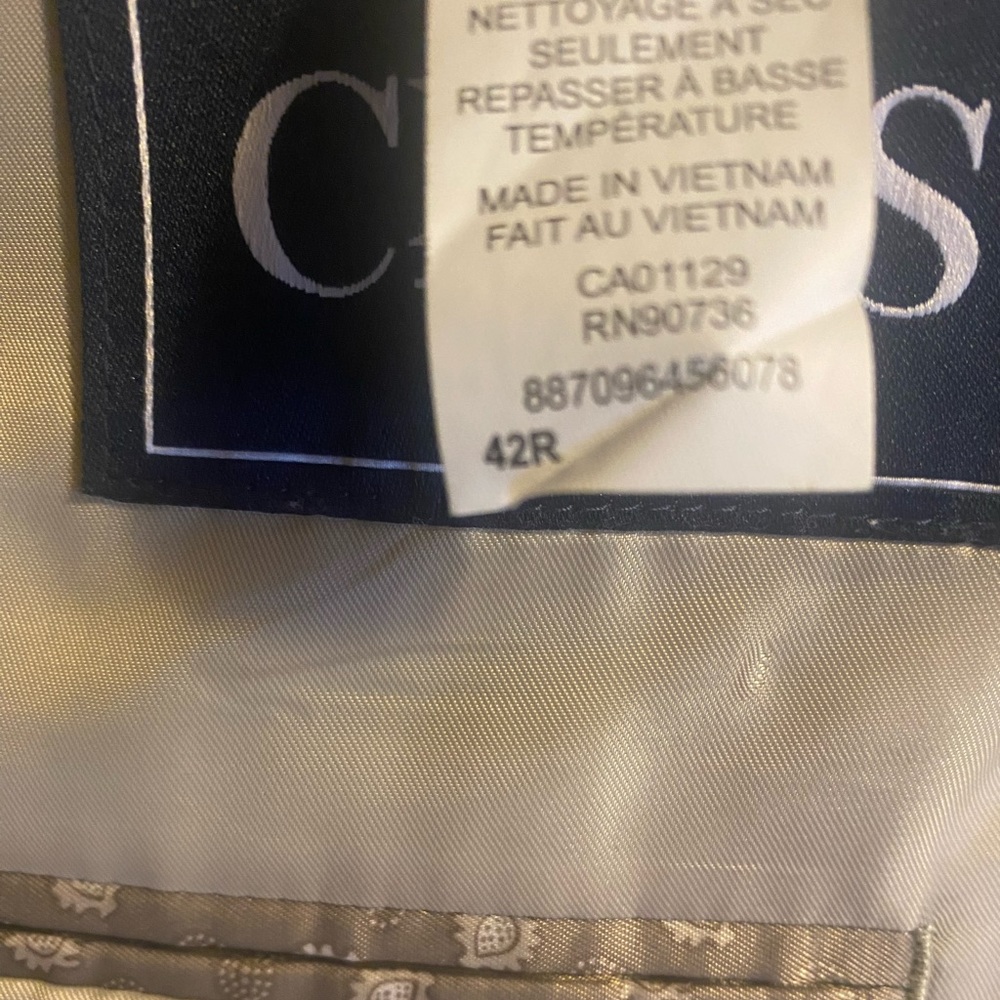 Chaps beige blazer 42 R - Picture 4 of 5